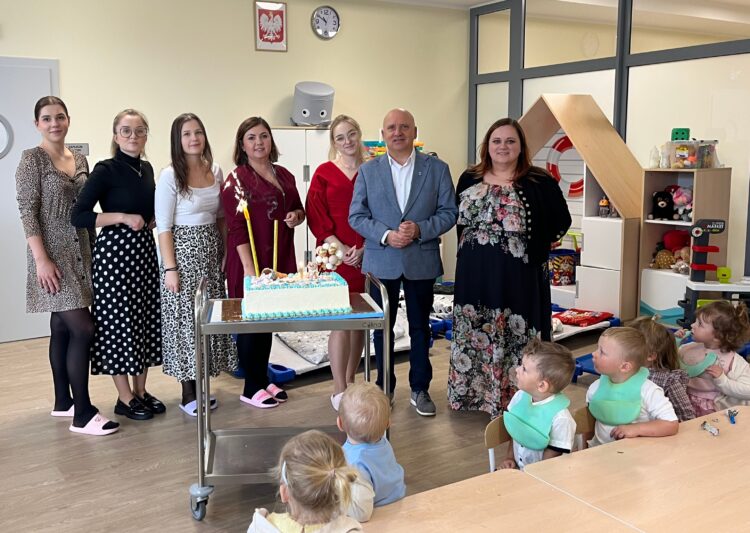 Pierwsza rocznica otwarcia i pasowanie na Żłobkowicza w Woli Zarczyckiej