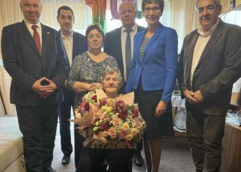 Leżajsk: Jubileusz 100. urodzin Pani Stefanii Cebulak