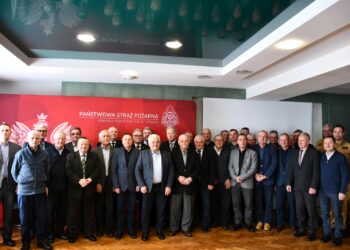 Opłatkowo-noworoczne spotkanie strażackich emerytów w Leżajsku