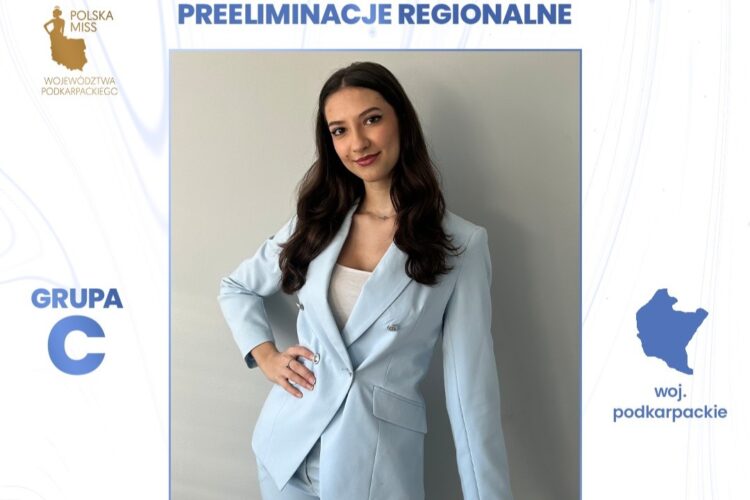 Natalia Dziwota z Nowej Sarzyny w półfinale konkursu Polska Miss Województwa Podkarpackiego