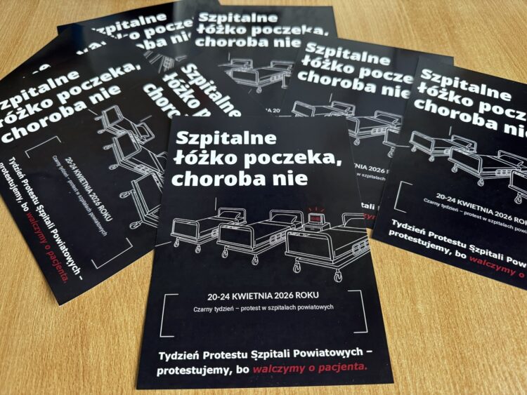 Leżajski szpital dołączył do „Czarnego tygodnia”. „Szpitalne łóżko poczeka, choroba nie”