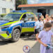 Młodzi detektywi w leżajskiej komendzie. Edukacyjna wizyta uczestników półkolonii