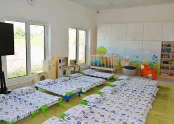 Pierwsze dzieci przekroczyły próg nowego żłobka w Grodzisku Dolnym