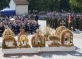 Pielgrzymka Służb Mundurowych Województwa Podkarpackiego oraz Dożynki Powiatowe w Leżajsku