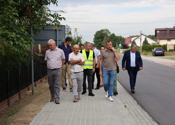 Droga Łazów–Kulno po przebudowie oficjalnie oddana do użytku