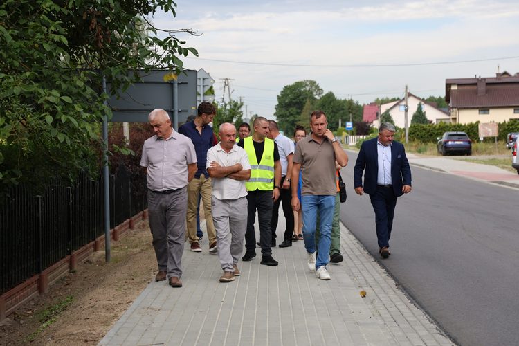 Droga Łazów–Kulno po przebudowie oficjalnie oddana do użytku