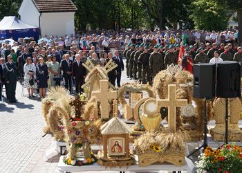 Za nami XXVII Pielgrzymka i Dożynki Powiatowe w Leżajsku [ZDJĘCIA]