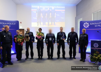 Sukces leżajskiego policjanta. Stanął dwa razy na podium ogólnopolskiego konkursu